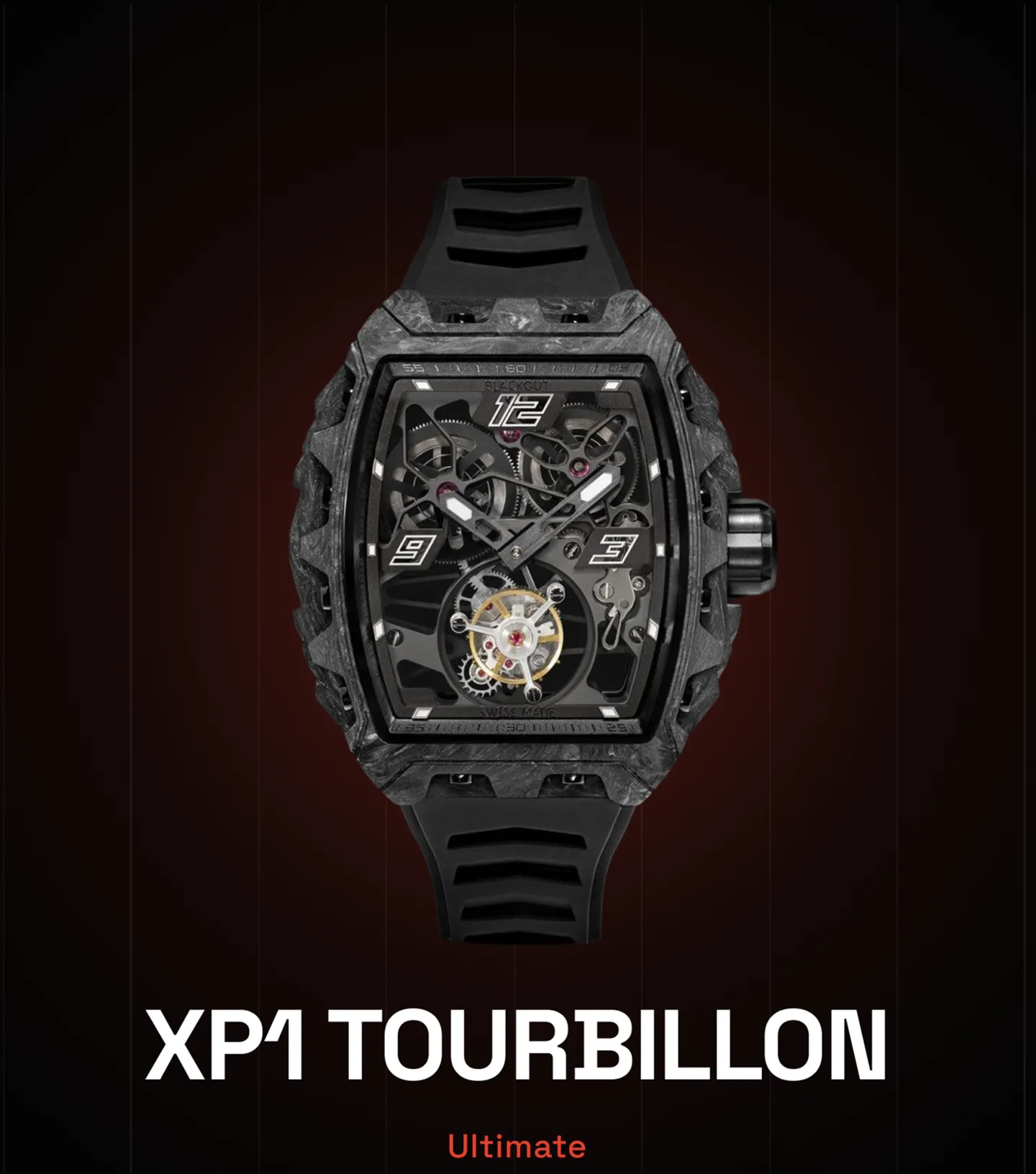 XP1 Tourbillon Ultimate 소개 배너.